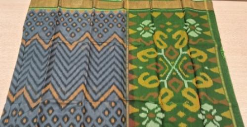 COTTON X KORA SILK TIE DYE SAREES CHINNLAPATTI